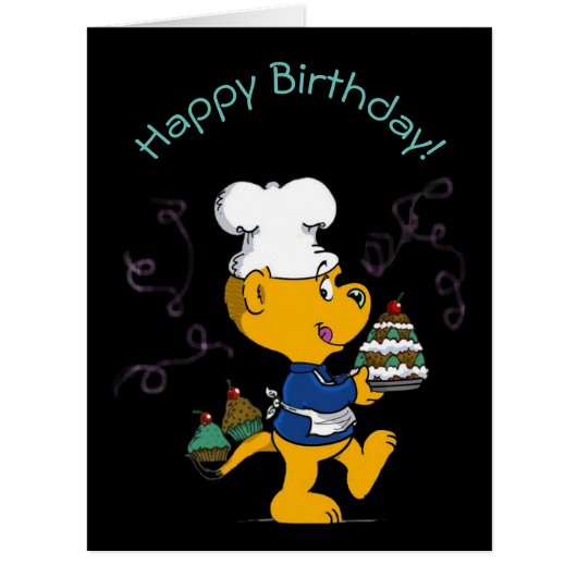 フェラルドグッズ誕生日カード (正面)