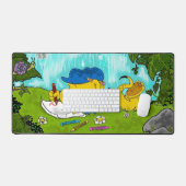 フェラルドスケッチキッズ デスクマット (キーボード&マウス)