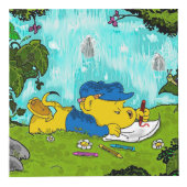 フェラルドスケッチバイザウォーターフォールドキューブ フォトキューブ (右)