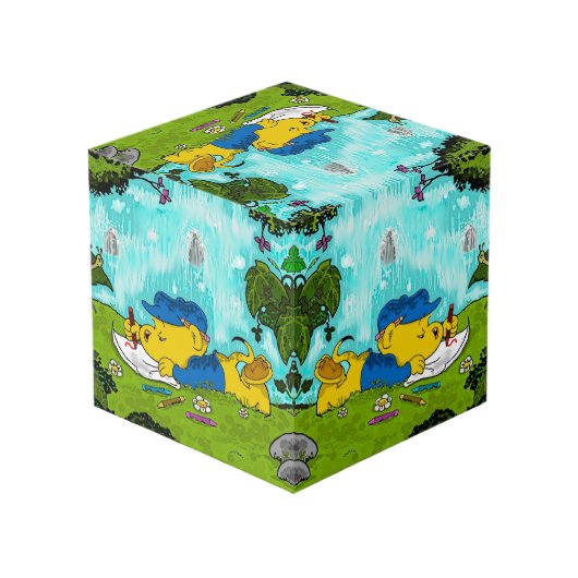 フェラルドスケッチバイザウォーターフォールドキューブ フォトキューブ (正面アングル)