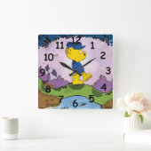 フェラルド写真書 スクエア壁時計 (ホーム)