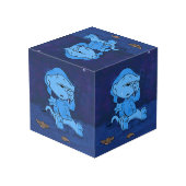 フェラルド感じのブルーキューブ フォトキューブ (裏面アングル)