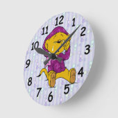 フェラルド泣き叫びラウンドクロック ラウンド壁時計 (傾斜)