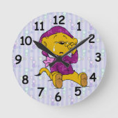 フェラルド泣き叫びラウンドクロック ラウンド壁時計 (正面)