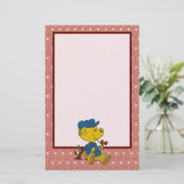 フェラルド食べバラ文房具 便箋 (スタンド正面)