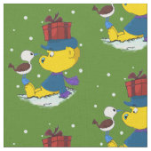 フェラルド |クリスマス ファブリック (クローズアップ)