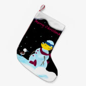 フェラルド：ザスノーフェレット スモールクリスマスストッキング (正面 (吊り時))