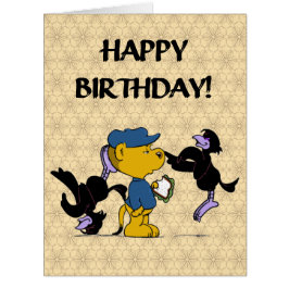 フェラルド&ザペスキークロース誕生日カード