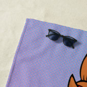 フェラルド&バージー |フェレットはウィッポウィルに会う ビーチタオル (インサイチュ)