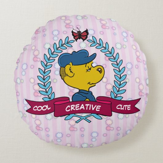 フェラルド ラウンドクッション (正面)