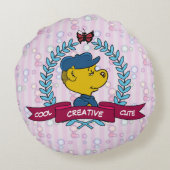 フェラルド ラウンドクッション (裏面)