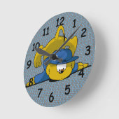 フェラルド ラウンド壁時計 (傾斜)