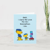 フェラルド |父の日のグリーティングカード カード (正面)