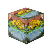 フェラルド | 眠れるフェレットキューブ フォトキューブ (裏面アングル)