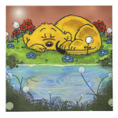 フェラルド | 眠れるフェレットキューブ フォトキューブ (正面)