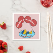 フェラルド |誕生日バルーン スタンダードカクテルナプキン (インサイチュ)