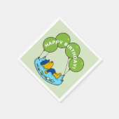 フェラルド |誕生日バルーン スタンダードカクテルナプキン (角)