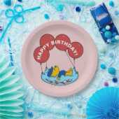 フェラルド |誕生日バルーン ペーパープレート (パーティー)