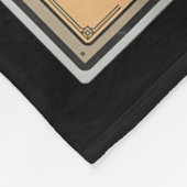 フェラル猫のプリンセスタロットカード フリースブランケット (角)