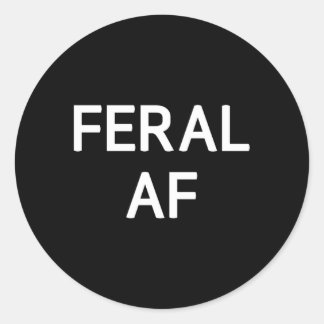 フェラルAfジョークことわざ ラウンドシール