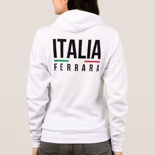 フェラーラ イタリア パーカ (裏面)