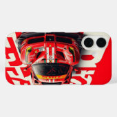 フェラーリのケース。 Case-Mate iPhoneケース (裏面 (横))