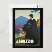 フェラーリアブルッツォイタリア ポストカード (正面/裏面)