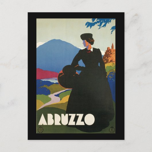 フェラーリアブルッツォイタリア ポストカード (正面)