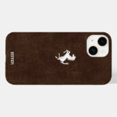 フェラーリエレガントレザー Case-Mate iPhoneケース (裏面 (横))