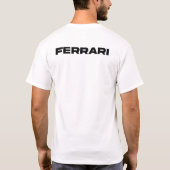 フェラーリ バットマン Tシャツ (裏面)