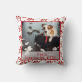 フェリいけなズドッグレッドポー印刷ペットフォト枕 クッション (正面)