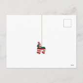 フェリおもしろいズナビダッドホリデーカード シーズンポストカード (裏面)