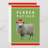 フェリおもしろいズ・ナヴィダクリスマス シーズンカード (正面/裏面)