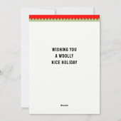 フェリおもしろいズ・ナヴィダクリスマス シーズンカード (裏面)