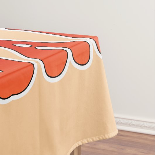 フェリおもしろいズ・ナヴィダッドかわいいクリスマス・チリ テーブルクロス (インサイチュ)