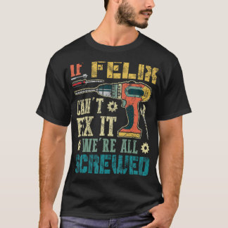 フェリもしックスは修正できない我々は全てのねじれたファおもしろいス Tシャツ