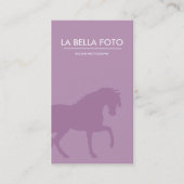 フェリアー、馬のトレーナー、馬術ウマ科の、獣医 名刺 (正面)