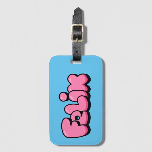 フェリクス ラゲッジタグ (正面縦)