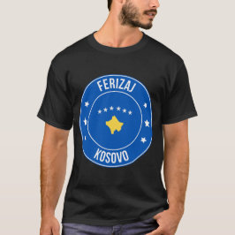 フェリザイ コソボの街 Tシャツ
