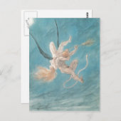 フェリシアン・ロップス – サタン。除去 ポストカード (正面/裏面)