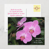 フェリシダデス・ディア・デ・ラス・マドレス ポストカード (正面/裏面)