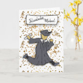 フェリシダードの卒業生に個人設定 カード (黄色い花)