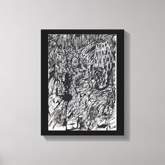 フェリシティからの追放 キャンバスプリント (正面)