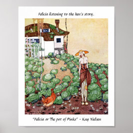 フェリシ聞アは鶏の話Kay Nielsenへ ポスター