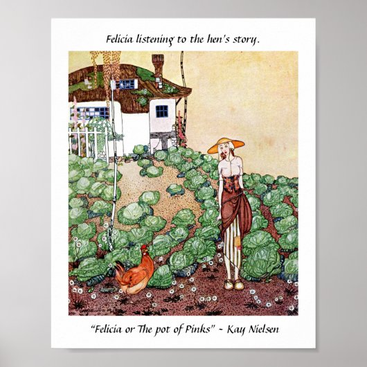フェリシ聞アは鶏の話Kay Nielsenへ ポスター (正面)