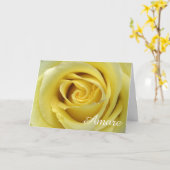 フェリスイタリアンス結婚記念日 カード (黄色い花)