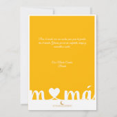 フェリスディアデラスマドレスフスペインのラットグリーティングカード カード (裏面)