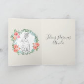 フェリスパスクアスバニーフローラボホスペインのアイボリー シーズンカード (内部)