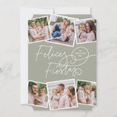 フェリスフィエタス | カリグラフィアナビデーニャy 6フォトス シーズンカード (正面)