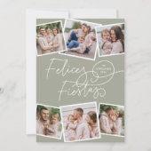 フェリスフィエタス | カリグラフィアナビデーニャy 6フォトス シーズンカード (正面)